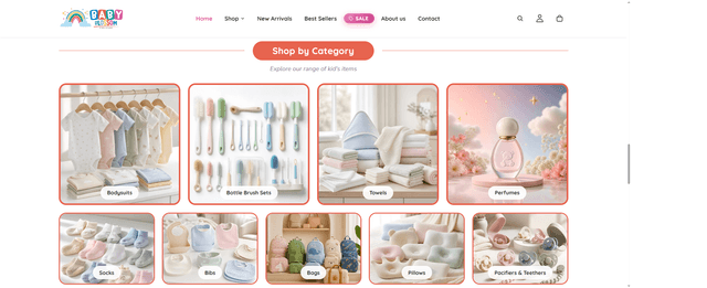 Baby Blossom — Shopify Store & Custom Theme Development screenshot 3